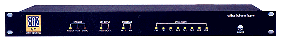 [ 882 I/O Audio Interface, front view ]